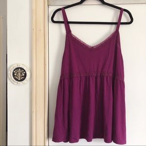 Torrid Babydoll Cami Tank Top